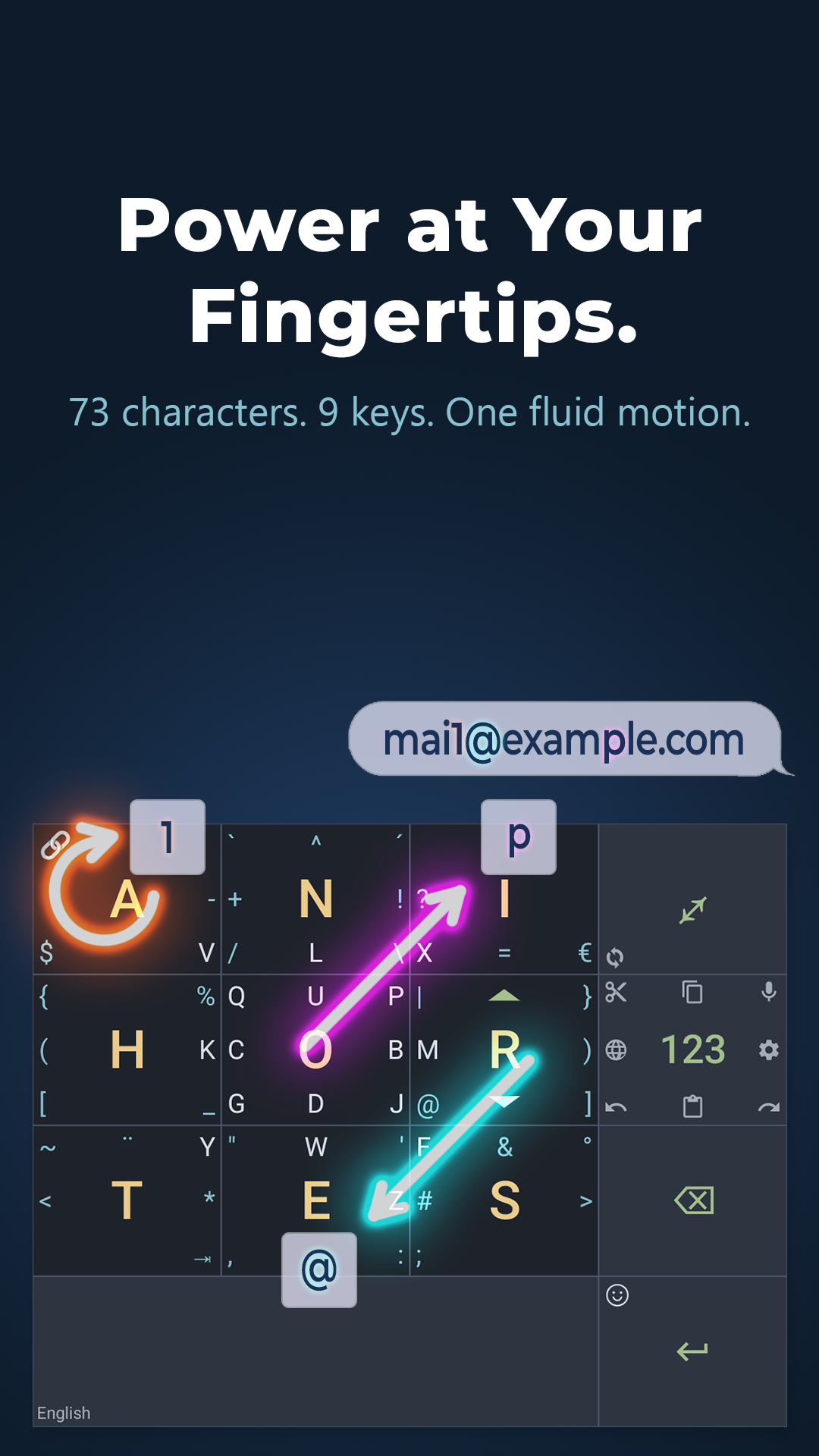 Power at Your Fingertips.